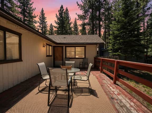 Tahoe Cabin with Stone Fireplace, 2-Car Garage & Fenced Yard — Steps to the River - Image 4